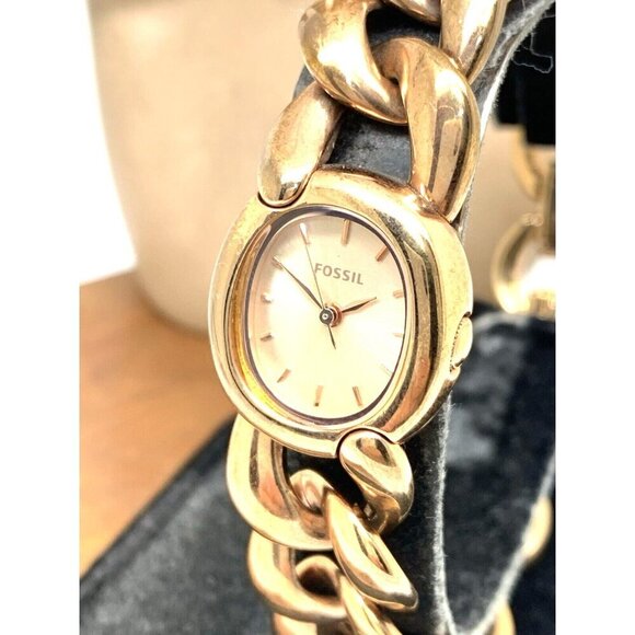 Fossil Accessories - Fossil Women's Watch ES3459 Quartz Rose Gold Tone Stainless Steel 20mm
